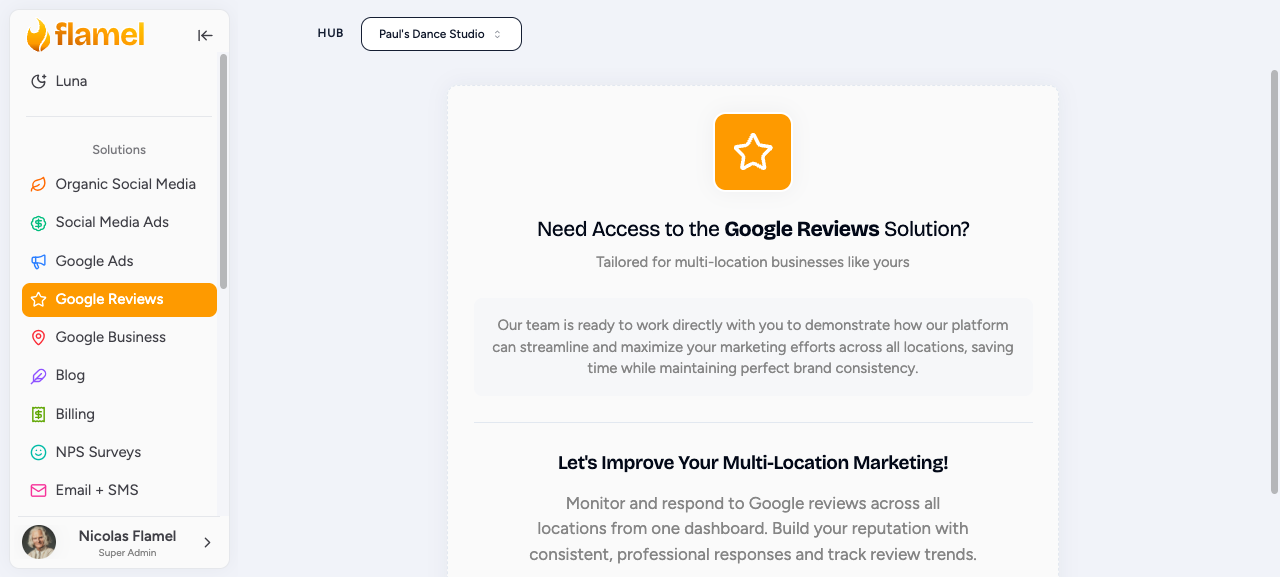 Google Reviews management